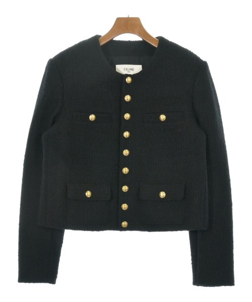 CELINE セリーヌ ノーカラージャケット レディース 【古着】【中古】