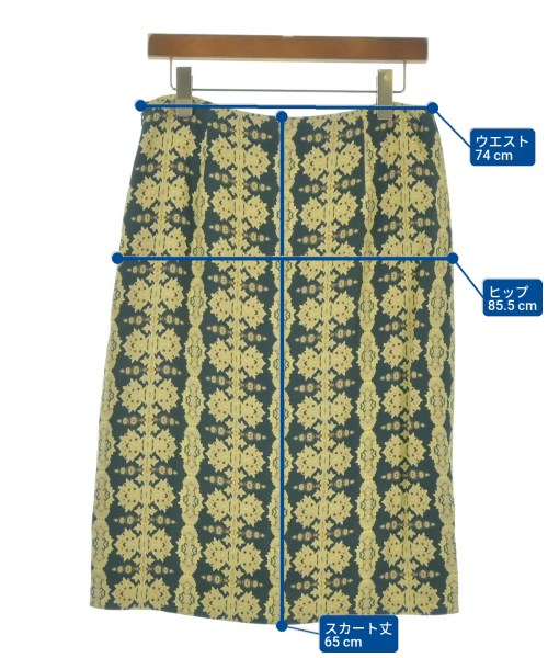 ETRO エトロ ひざ丈スカート レディース 【古着】【中古】