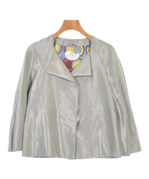 ETRO エトロ ノーカラージャケット レディース 【古着】【中古】