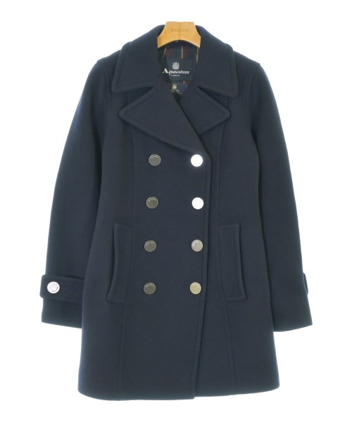 AQUASCUTUM アクアスキュータム ピーコート レディース 【古着】【中古】