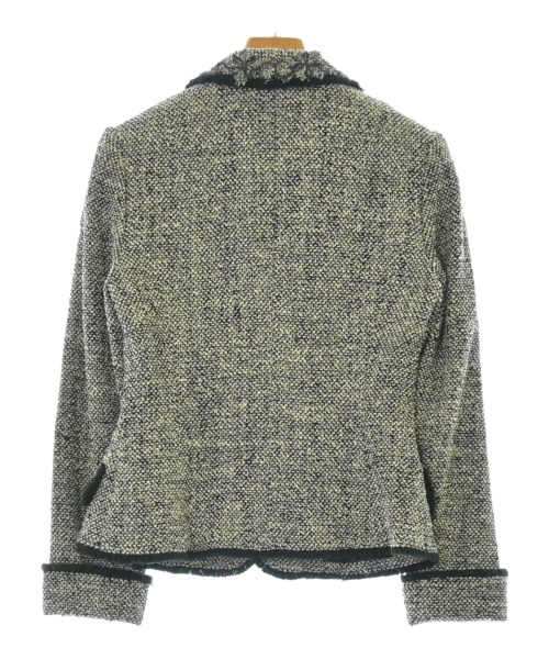 ミス アシダ ジャケット テーラード チェック柄 グレー 9 miss ashida ミスアシダ テーラードジャケット カットオフ チェック柄