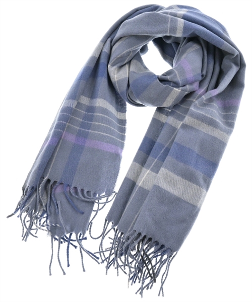 グッチ マフラー ダイヤモンド ロゴ バイカラー フリンジ ウール 70  