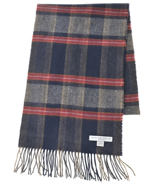 Johnstons of Elgin ジョンストンズオブエルガン マフラー メンズ 【古着】【中古】 14,100円