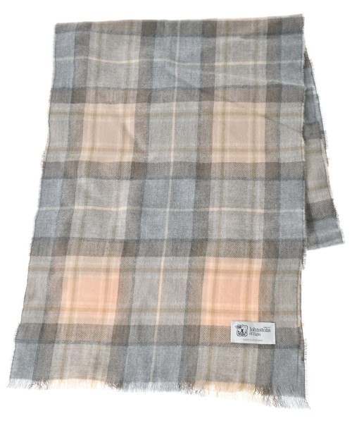Johnstons of Elgin ジョンストンズオブエルガン マフラー メンズ 【古着】【中古】