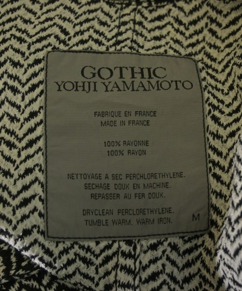 GOTHIC YOHJI YAMAMOTO ゴシックヨウジヤマモト ノーカラージャケット