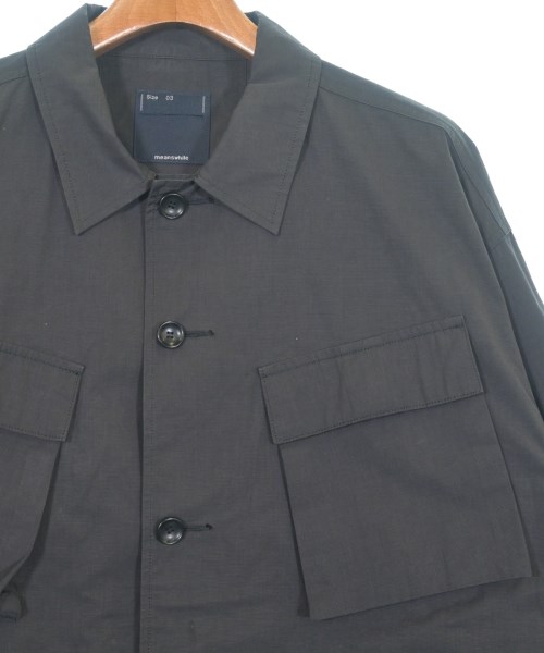 meanswhile ミーンズワイル ミリタリーブルゾン メンズ 【古着】【中古】_3