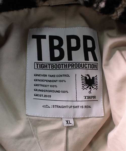 TBPR(TIGHTBOOTH PRODUCTION) タイトブースプロダクション ブルゾン