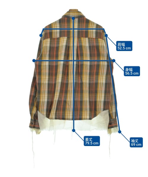 midorikawa.... ミドリカワ カジュアルシャツ メンズ 【古着】【中古】 