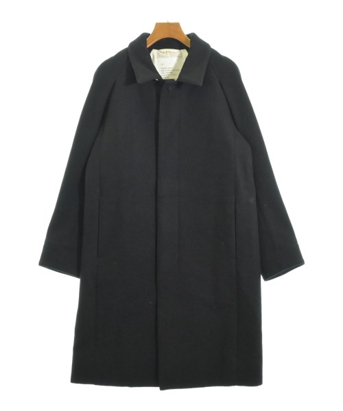 overcoat ウールステンカラーコート黒 サイズ0 【公式通販】
