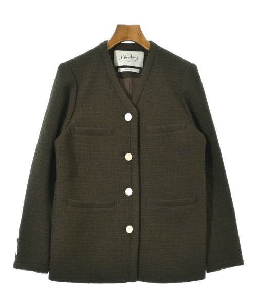 l’heritage martinique レリタージュマルティニーク ノーカラージャケット レディース 【古着】【中古】 9,394円