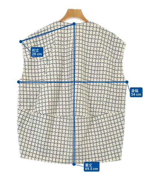 TOMORROWLAND Collectionトゥモローランド ♪カットワークレースロングジレ　サイズ３８