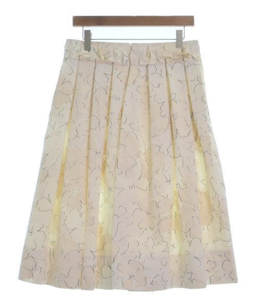 PLAN C プランシー ミニスカート 38(S位) 黄 【古着】【中古】