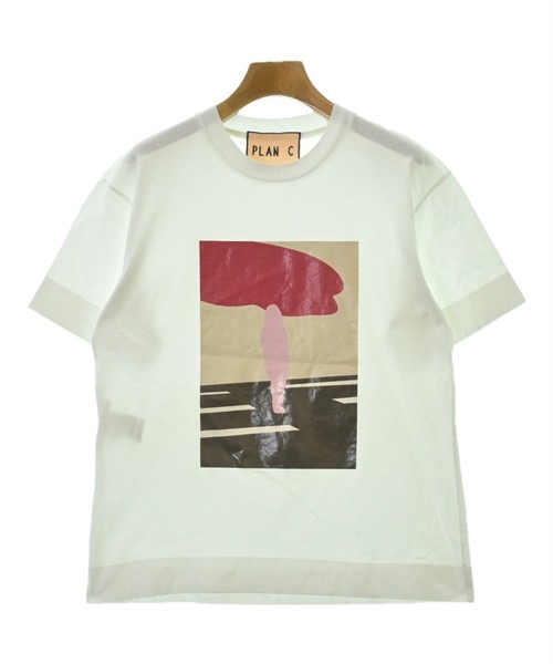 Plan C - PLAN C プランシー Tシャツ・カットソー XS 白 【古着