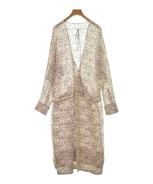 平和屋着物▽小紋 単衣 花唐草文 CAAT9538dy