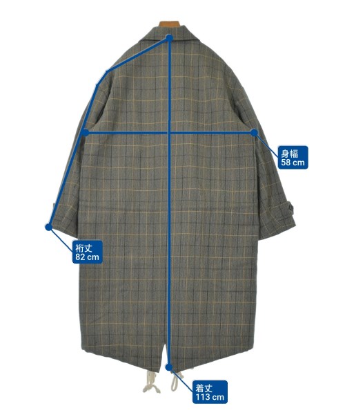 PLAN C プランシー ステンカラーコート レディース 【古着】【中古】