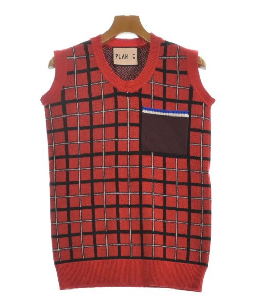 PLAN C プランシー ベスト メンズ 【古着】【中古】