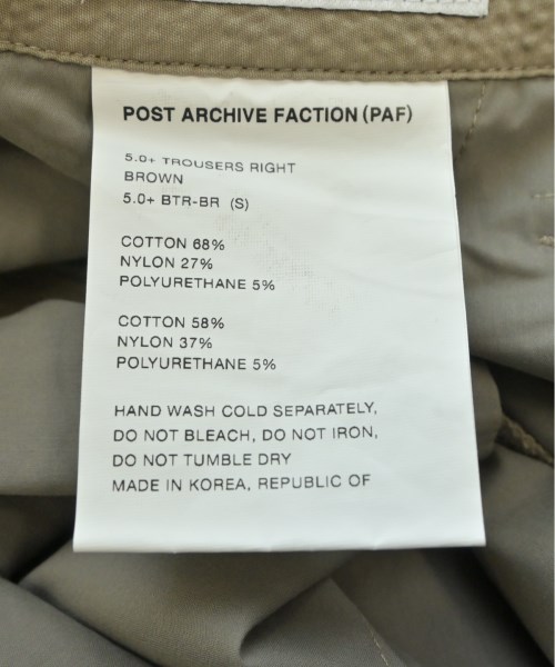 POST ARCHIVE FACTION ポストアーカイブファクション パンツ（その他） メンズ 【古着】【中古】_2