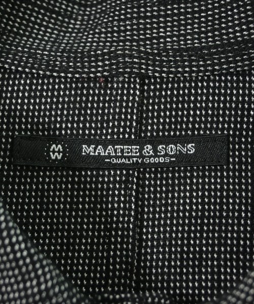 MAATEE&SONS マーティーアンドサンズ カジュアルシャツ メンズ 【古着】【中古】