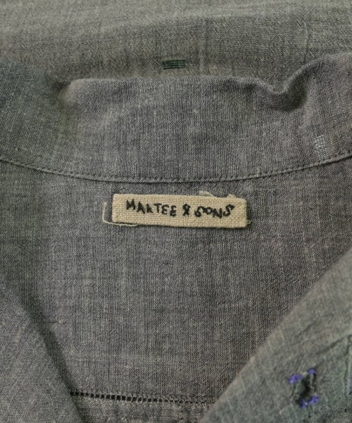 MAATEE&SONS マーティーアンドサンズ カジュアルシャツ メンズ 【古着】【中古】