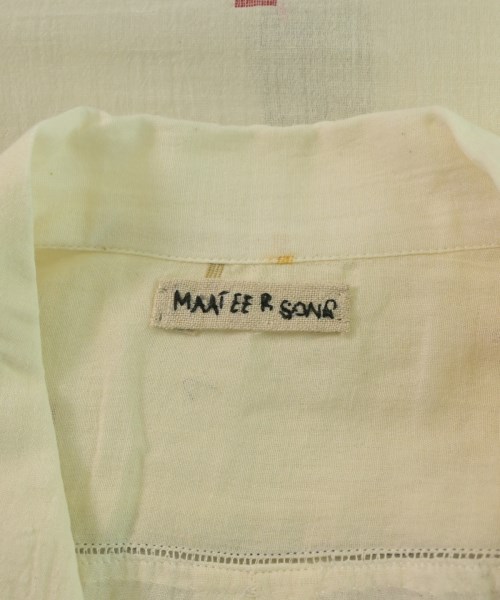 MAATEE&SONS マーティーアンドサンズ カジュアルシャツ メンズ 【古着】【中古】