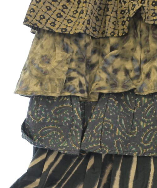 FUMIE TANAKA フミエタナカ ロング・マキシ丈スカート F 黒 【古着  