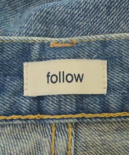 FOLLOW フォロー デニムパンツ メンズ 【古着】【中古】