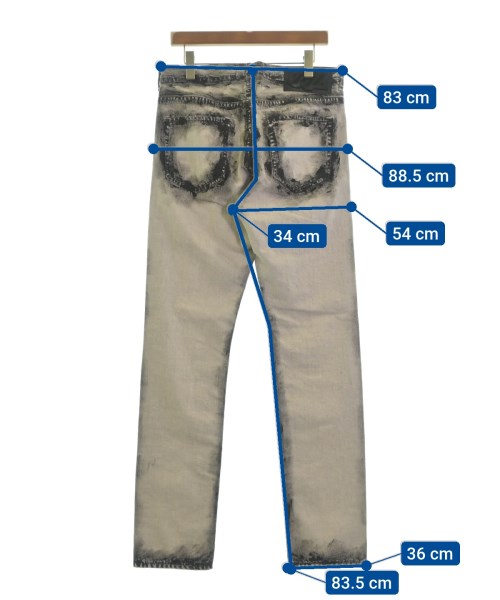 YUKI HASHIMOTO デニムパンツ メンズ ユキハシモト 中古 古着