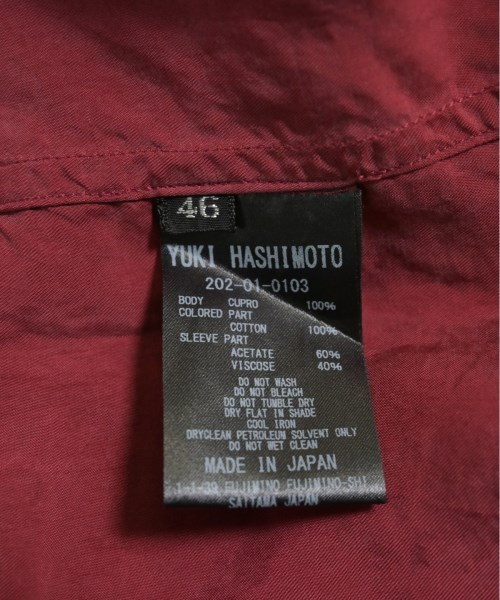 YUKI HASHIMOTO ユキハシモト カジュアルシャツ メンズ 【古着】【中古】_3