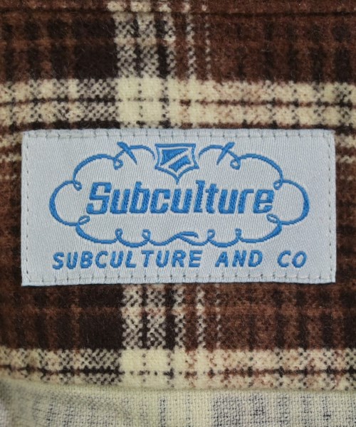 subculture サブカルチャー カジュアルシャツ メンズ 【古着】【中古】