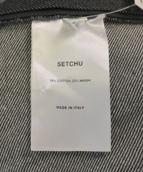 SETCHU セッチュウ デニムジャケット メンズ 【古着】【中古】