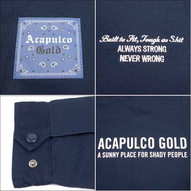 Acapulco Gold/アカプルコゴールド】中綿 ツイル コーチジャケット/AG