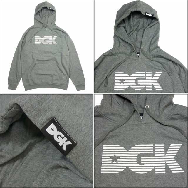 DGK/ディージーケー】プルオーバーパーカー/DGK Levels Hooded Fleece