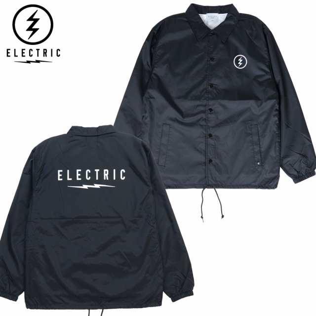 ELECTRIC エレクトリック コーチジャケット ナイロンジャケット CIRCLE LOGO COACH JACKET E23J06　ストリート スケーター メンズ レディ