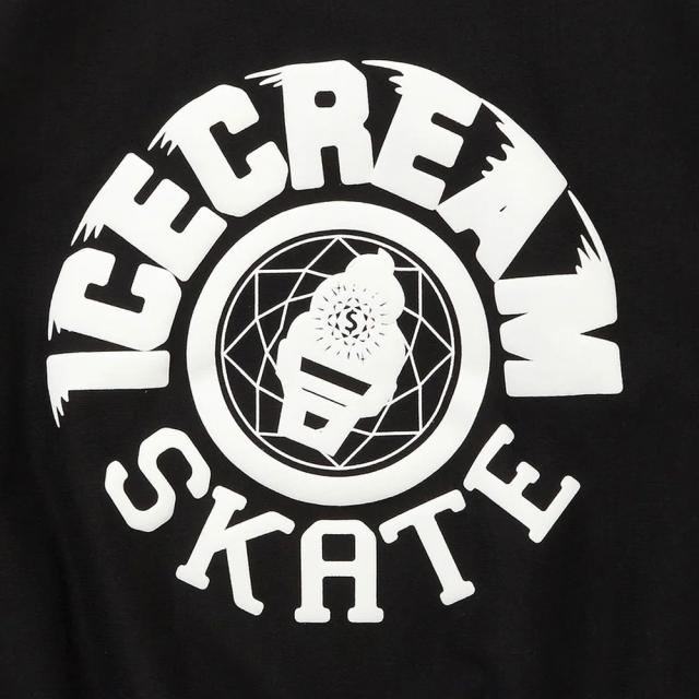 【ICECREAM/ アイスクリーム】クルースウェット/PUFF PRINT SWEATSHIRT ICECREAM SKATE ICEJP243K003｜クルーネック スウェット トレーナー ファレルウィリアムス ストリート スケーター メンズ レディース ファッションの通販は