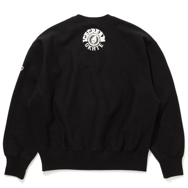 【ICECREAM/ アイスクリーム】クルースウェット/PUFF PRINT SWEATSHIRT ICECREAM SKATE ICEJP243K003｜クルーネック スウェット トレーナー ファレルウィリアムス ストリート スケーター メンズ レディース ファッションの通販は