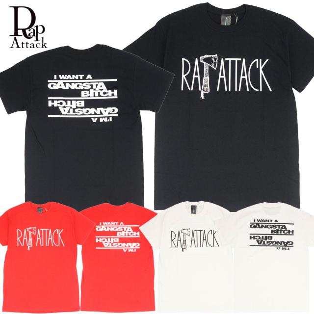 Rap Attack ラップアタックTシャツ 半袖 Twigy コラボ Gangsta Bitch Tee　RASP21-ST001の通販は 6,380円