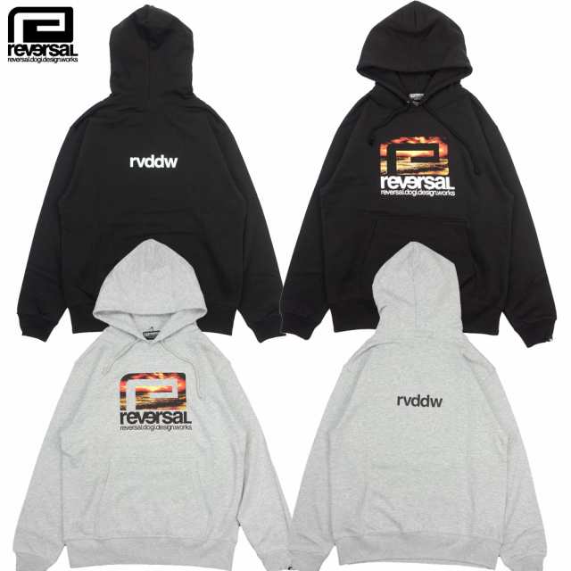 半額以下!送料無料でreversal リバーサル プルオーバーパーカー SUNSET BIGMARK HOODY rv22ss204 裏パイル地 サンセット ビッグマーク フーディーの通販は超安値登場!