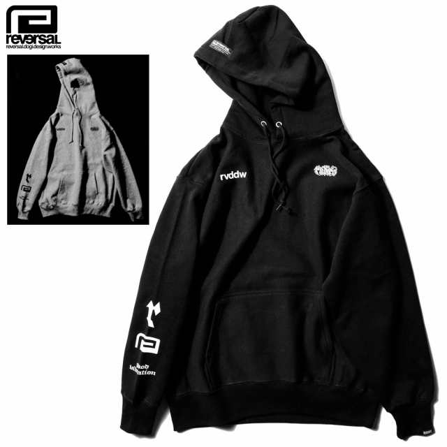 reversal リバーサル リバーサル ルーディーズ コラボ パーカー RUDIE'S x reversal HOOD SWEAT　プルオーバーパーカー ストリート レディース ファッションの通販は