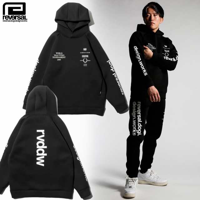 reversal リバーサル プルオーバーパーカー WVT DRY HOODIE rv24ss251　ダンボールニット セットアップ ストリート スケーター 格闘技