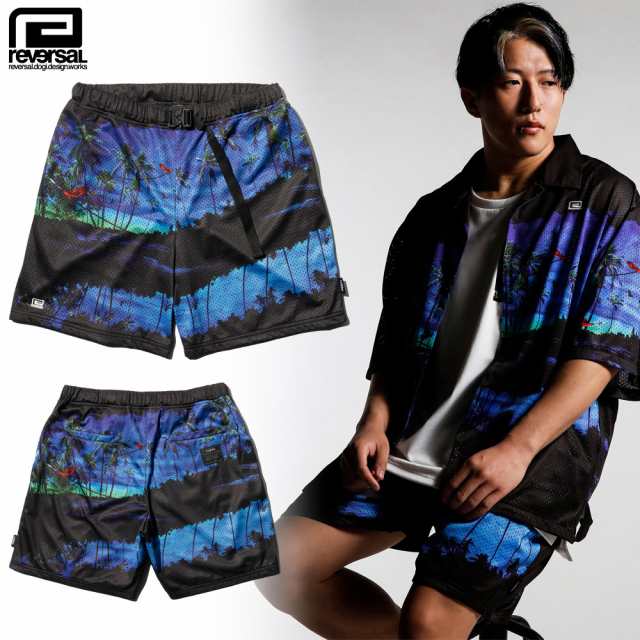 reversal リバーサル ドットメッシュ イージーショーツ ハーフパンツRESORT DOT MESH EASY SHORTS rv24ss503ストリート スケーター メン