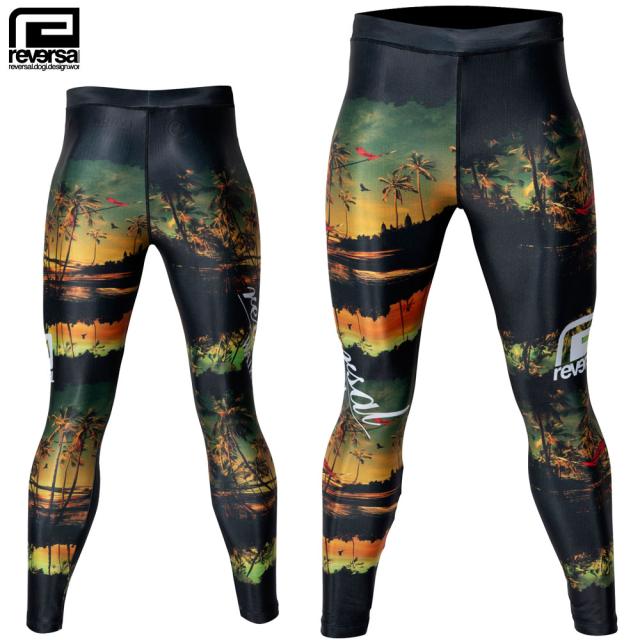 reversal リバーサル ロングスパッツ レギンズ RESORT LONG SPATS rv24ss602｜インナーウェア スパッツ マリンスポーツ 格闘技 ジム フィットネス トレーニング アクティブウェアの通販は
