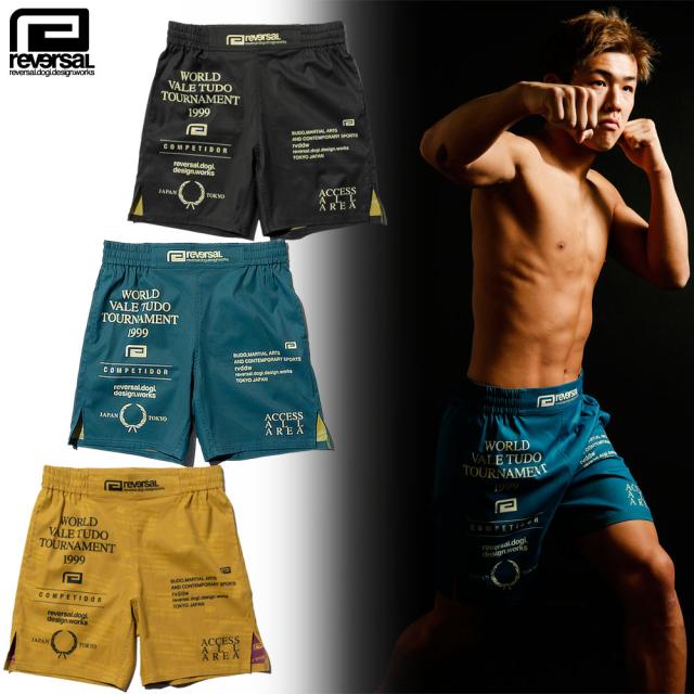 【reversal/リバーサル】ファイトパンツ ハーフパンツ ポケット付/WVT FIGHT SHORTS（BASIC LENGTH / with POCKET）rv24ss605｜ファイトショーツ ストレッチ スポーツ アクティブ 格闘技 ジム フィットネス トレーニングの通販は