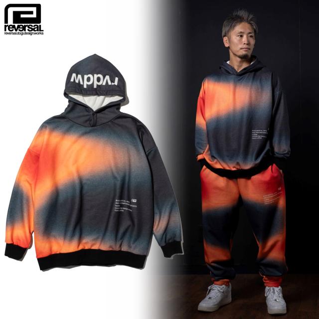 【reversal/リバーサル】プルオーバーパーカー/THERMOGRAPHY SWEAT HOODIE rv24aw201|セットアップ スウェット パーカー フーディー ストリート スケーター メンズ レディース ファッション 格闘技の通販は