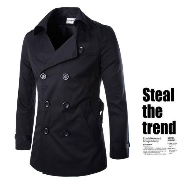 トレンチコート メンズ ショート チェスターコート ジャケット ビジネスコート アウター ショの通販はau Pay マーケット Jacoo Mee