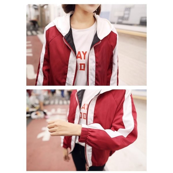 人気 バイカラー カジュアルダウエア 刺繍 パーカー スポーツウエア ジャケット ブルゾンジャンパー レディース の通販はau Pay マーケット サンク