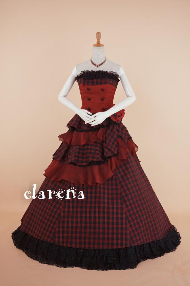 ロングドレス 送料込 無料 二次会 花嫁 ウエディング 演奏会 エンジ色 黒 カラードレス 9号 Clc4067 中古 リサイクル の通販はau Pay マーケット フォーマルドレスメンズクラレナ