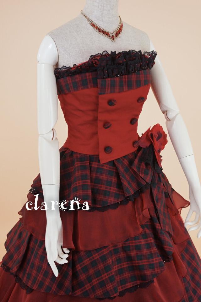 ロングドレス 送料込 無料 二次会 花嫁 ウエディング 演奏会 エンジ色 黒 カラードレス 9号 Clc4067 中古 リサイクル の通販はau Pay マーケット フォーマルドレスメンズクラレナ