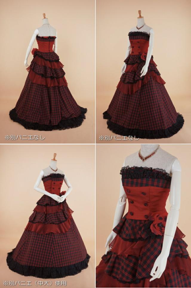 ロングドレス 送料込 無料 二次会 花嫁 ウエディング 演奏会 エンジ色 黒 カラードレス 9号 Clc4067 中古 リサイクル の通販はau Pay マーケット フォーマルドレスメンズクラレナ