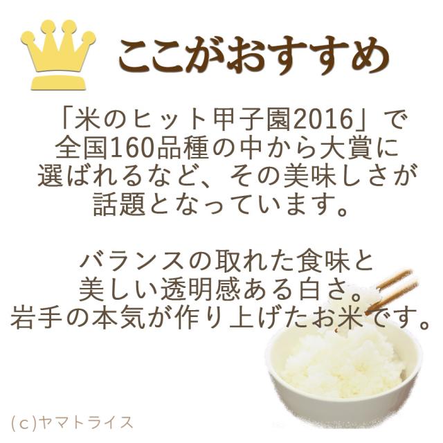 お米 米 岩手県産 銀河のしずく 10kg (5kg×2袋) 白米 令和7年産 北海道・沖縄は　_3
