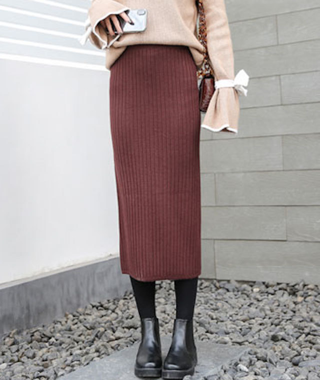 ニット タイト ペンシル スカート レディース ロング 膝丈 ドレス スリット リブ セクシー 大人可愛い 韓国の通販はau Pay マーケット Love Ride おしゃれセレクトショップ